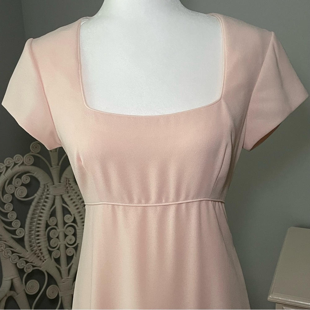 Vintage Nicole Miller Bridgerton-Style Regency Era Empire Waist Dress, Size 6 - Picture 2 of 15